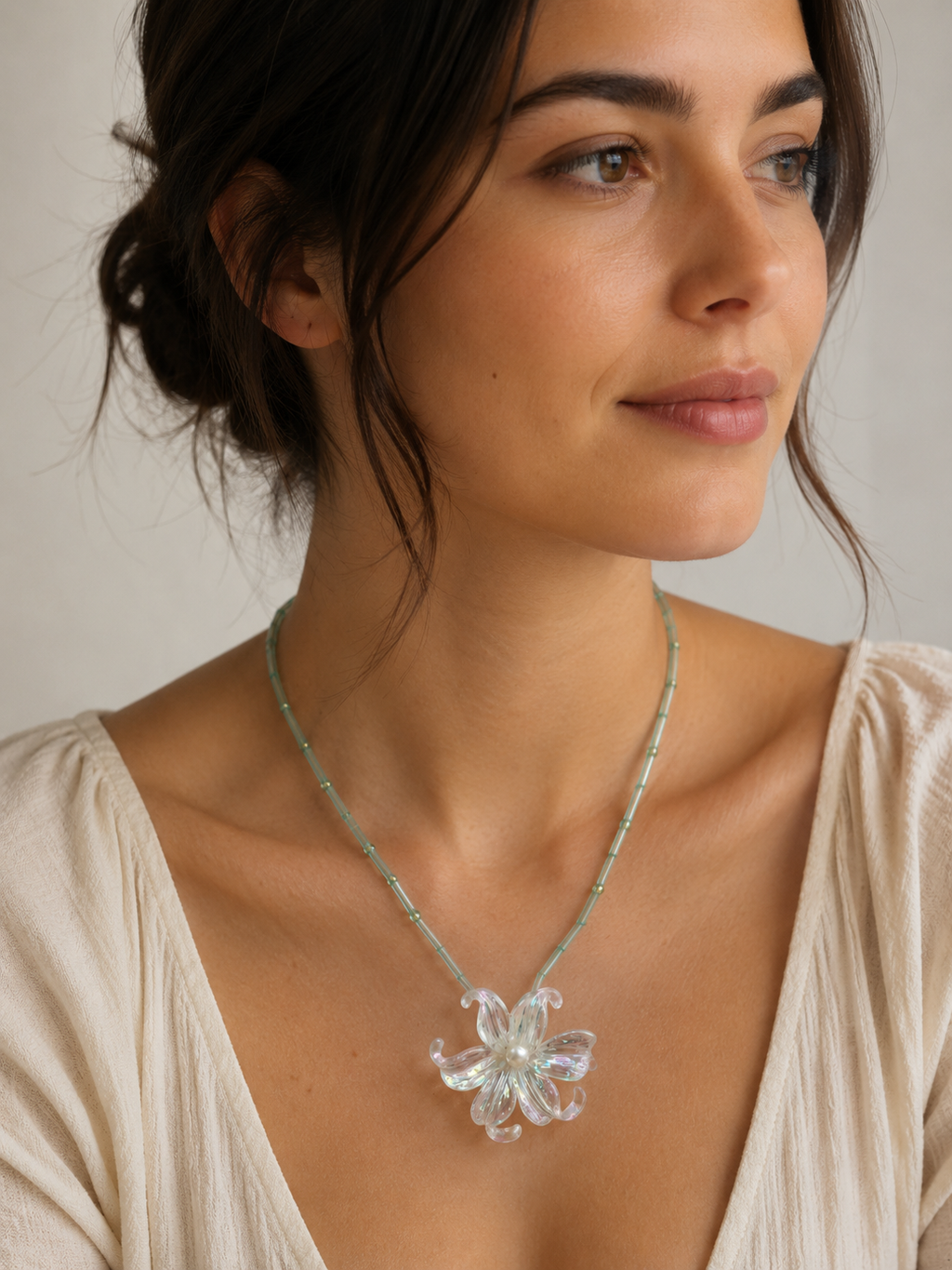 Collar Calipso (blanco)