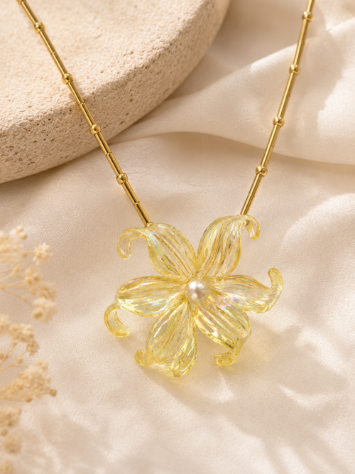 Collar Calipso (amarillo)